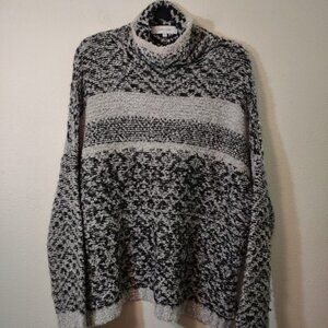 John + Jenn Marled Knit Turtleneck Sweater XS